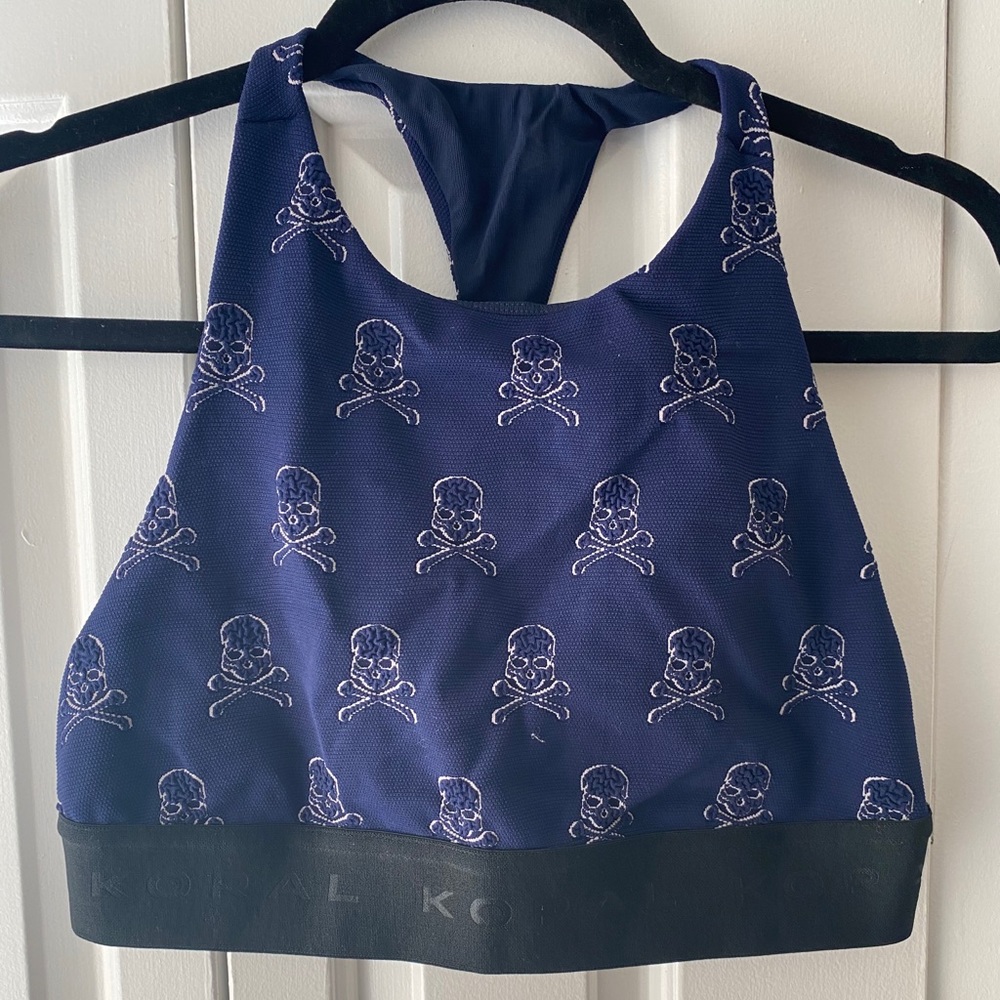 SoulCycle Koral Scull Sport Bra - Size L